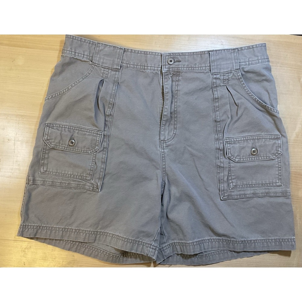 Cabela's 7 Pocket Hiker Shorts Mens 38 Brown Hiking Fishing Outdoors